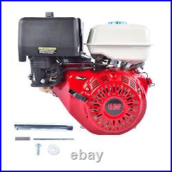 13-15HP Gas Engine, Horizontal Shaft 4 Stroke OHV Gas Motor Go Kart Motor Engine