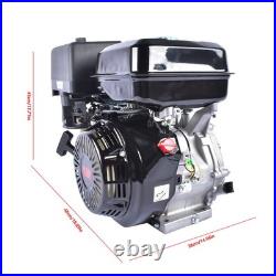 13-15HP Gas Engine, Horizontal Shaft 4 Stroke OHV Gas Motor Go Kart Motor Engine