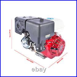 13-15HP Gas Engine, Horizontal Shaft 4 Stroke OHV Gas Motor Go Kart Motor Engine