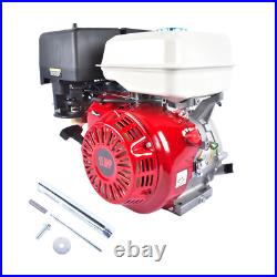 13-15HP Gas Engine, Horizontal Shaft 4 Stroke OHV Gas Motor Go Kart Motor Engine