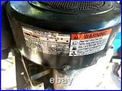 13.5 BRIGGS & STRATTON VERTICAL SHAFT LAWN MOWER ENGINE 28R707 complete