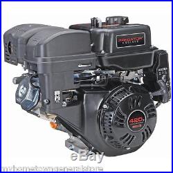 13 HP (420cc) OHV Horizontal Shaft Gas Engine Blower Mower Tiller Splitter Pumps