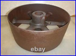 14 FLAT BELT PULLEY Fits On 2-1/16 SHAFT for Hit and Miss Antique Gas Engine