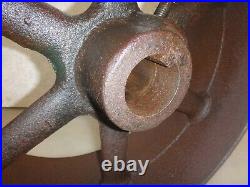 14 FLAT BELT PULLEY Fits On 2-1/16 SHAFT for Hit and Miss Antique Gas Engine