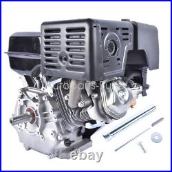 15HP/13HP OHV Horizontal Shaft 4-Stroke Gas Engine Motor 420cc/389cc 6.5L 8600W