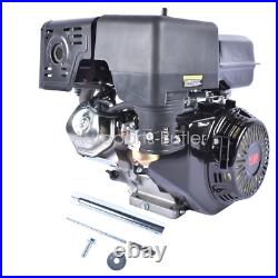 15HP/13HP OHV Horizontal Shaft 4-Stroke Gas Engine Motor 420cc/389cc 6.5L 8600W