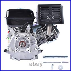 15HP/13HP OHV Horizontal Shaft 4-Stroke Gas Engine Motor 420cc/389cc 6.5L 8600W