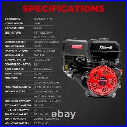 15HP 420cc Gas Powered Engine Recoil Splitter Go Kart Engine Horizontal Shaft