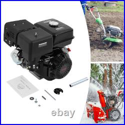 15HP 4 Stroke 420cc OHV Horizontal Shaft Gas Engine Recoil Start Go Kart Motor