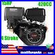 15HP 4 Stroke 420cc OHV Horizontal Shaft Gas Engine Recoil Start Go Kart Motor