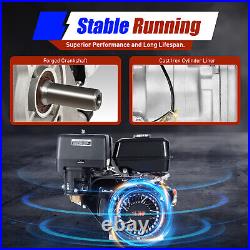 15HP 4 Stroke 420cc OHV Horizontal Shaft Gas Engine Recoil Start Go Kart Motor 15HP 4 Stroke 420cc OHV Horizontal Shaft Gas Engine Recoil Start Go Kart Motor