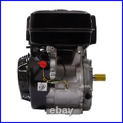 15HP 4-Stroke 420cc OHV Horizontal Shaft Gas Engine Recoil Start Go Kart Motor