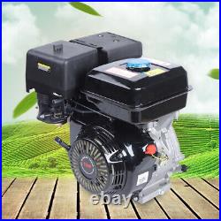 15HP 4-Stroke 420cc OHV Horizontal Shaft Gas Engine Recoil Start Go Kart Motor