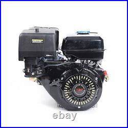 15HP 4-Stroke 420cc OHV Horizontal Shaft Gas Engine Recoil Start Go Kart Motor