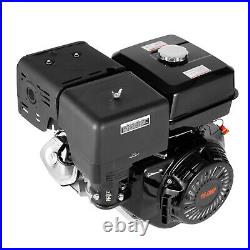 15HP 4-Stroke 420cc OHV Horizontal Shaft Gas Engine Recoil Start Go Kart Motor