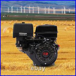 15HP 4-Stroke 420cc OHV Horizontal Shaft Gas Engine Recoil Start Go Kart Motor