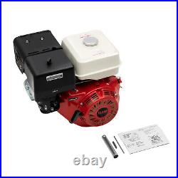 15HP 4 Stroke 420cc OHV Horizontal Shaft Gas Engine Recoil Start Go Kart Motor