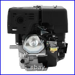 15HP 4-Stroke 420cc OHV Horizontal Shaft Gas Engine Recoil Start Go Kart Motor