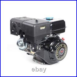 15HP 4-Stroke 420cc OHV Horizontal Shaft Gas Engine Recoil Start Go Kart Motor