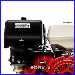 15HP 4 Stroke 420cc OHV Horizontal Shaft Gas Engine Recoil Start Go Kart Motor