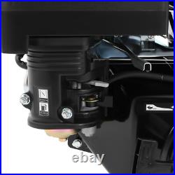 15HP 4-Stroke 420cc OHV Horizontal Shaft Gas Engine Recoil Start Go Kart Motor