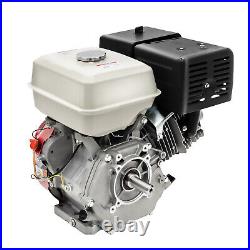 15HP 4 Stroke 420cc OHV Horizontal Shaft Gas Engine Recoil Start Go Kart Motor