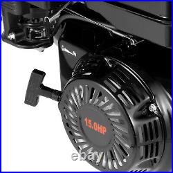 15HP 4 Stroke 420cc OHV Horizontal Shaft Gas Engine Recoil Start Go Kart Motor
