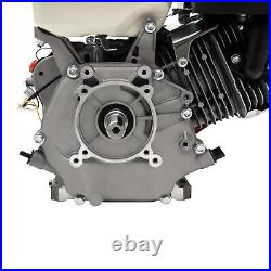 15HP 4 Stroke 420cc OHV Horizontal Shaft Gas Engine Recoil Start Go Kart Motor