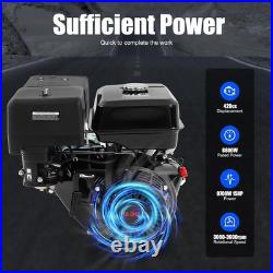 15HP 4-Stroke Gas Engine 420CC OHV Horizontal Shaft Single Cylinder Gas Engine