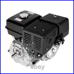 15HP 4-Stroke OHV Horizontal Shaft Gas Engine Recoil Start Motor 420cc