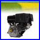 15HP OHV Horizontal Shaft Gas Engine 420CC 4-Stroke Manual Recoil Start 3600RPM