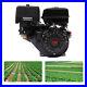 15 HP 420CC 4 Strokes Gas Motor Engine OHV Horizontal Shaft Recoil Start Motor