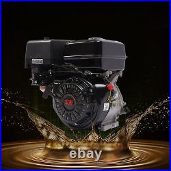 15 HP 420CC 4 Strokes Gas Motor Engine OHV Horizontal Shaft Recoil Start Motor