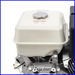 15hp 4-Stroke OHV Horizontal Shaft Gas Engine Recoil Start Motor Air Cooling