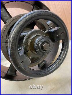 16 CLUTCH PULLEY 2 SHAFT MOUNTING for an Old Hit & Miss Antique Gas Engine