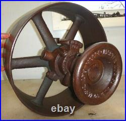 16 CLUTCH PULLEY Fits On 2 SHAFT MOORE-MASTER Hit and Miss Antique Gas Engine