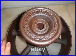 16 CLUTCH PULLEY Fits On 2 SHAFT MOORE-MASTER Hit and Miss Antique Gas Engine