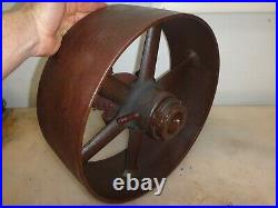 16 CLUTCH PULLEY Fits On 2 SHAFT MOORE-MASTER Hit and Miss Antique Gas Engine