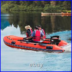 18HP 2 Stroke Outboard Motor Boat Engine Gas Powered Long Shaft Water Cooling US