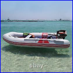 18HP 2 Stroke Outboard Motor Boat Engine Gas Powered Long Shaft Water Cooling US