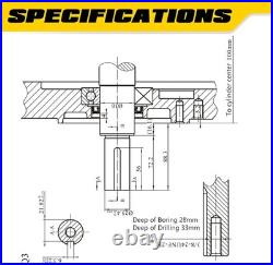 18HP 459cc Gas Engine Horizontal Shaft, 4Stroke OHV Gas Motor with Electric Start