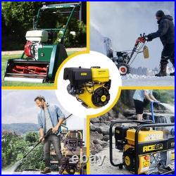 18HP 459cc Gas Engine, Horizontal Shaft, Electric Start, 1 OHV