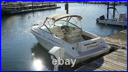 1999 Sea Ray 215 weekend cruiser with Trailer withrollers, with 5.0l 260hp engine