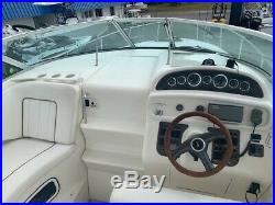 1999 Sea Ray 270 Sundancer Fresh Water New Mercruiser Engine Warranty Trade