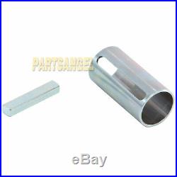 1 to 1-1/8 inch 1/4 Key Gas Engine Pulley Crank Shaft Sleeve Adapter