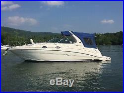 2003 Sea Ray 280 Sundancer Low Hours on Twin Factory V8 Fuel Injected Engines