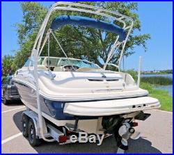 2006 Sea Ray 240 Sundeck New Engine New Trailer Ready to Go