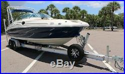 2006 Sea Ray 240 Sundeck New Engine New Trailer Ready to Go