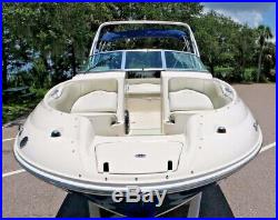 2006 Sea Ray 240 Sundeck New Engine New Trailer Ready to Go