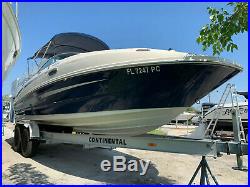 2010 Sea Ray 260 withnew engine block under warranty